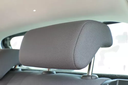 1x Seat Leon 1P Sitz hinten links /rechts Kopfstütze Kopfstützen uranograu