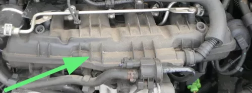 VW Tiguan A3 Ansaugbrücke Ansaugkrümmer 2,0 Saugstutzen 06J133201L BZB (201480)