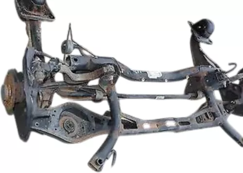 Golf 5 Leon 1P Achse hinten Hinterachse Achsträger Querlenker Achsschenkel (201506)