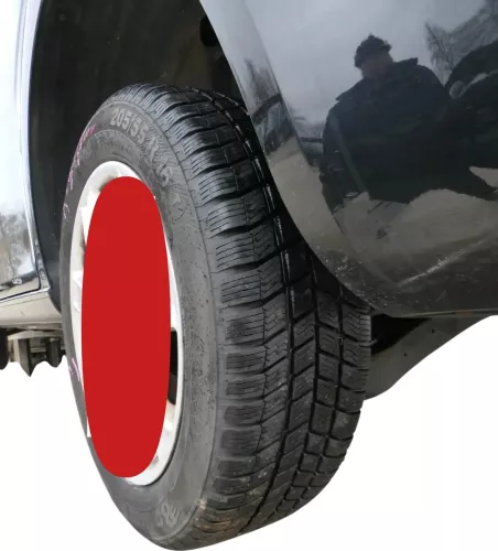 2x VW Golf 6 A3 8P 205/55 R16 91T Winterreifen M&S ca. 7-8 mm - nur Reifen