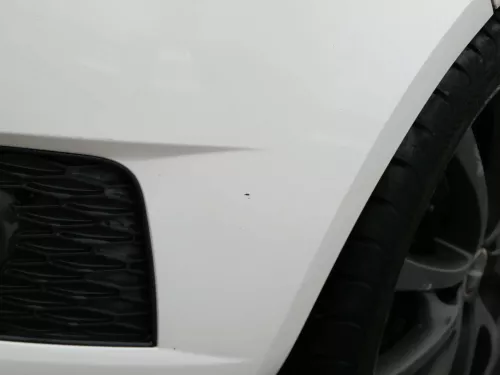 Seat Ibiza 6J Stoßstange Frontstoßstange vorne weiß LB9A 6J0807217H Spoiler (201538)