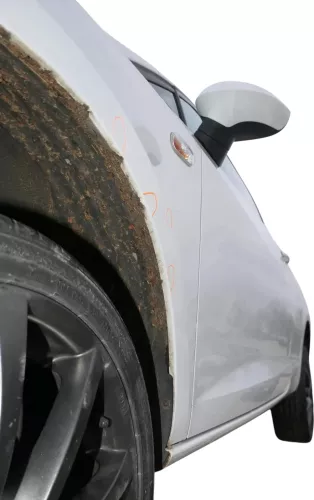 Seat Ibiza 6J Kotflügel vorne links weiß LB9A 6J0821021A (201539)