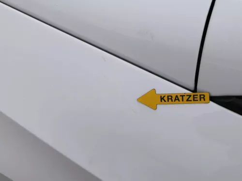 Seat Ibiza 6J Kotflügel vorne links weiß LB9A 6J0821021A (201539)