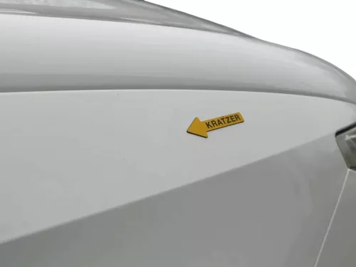 Seat Ibiza 6J Kotflügel vorne rechts weiß LB9A 6J0821022A (201540)