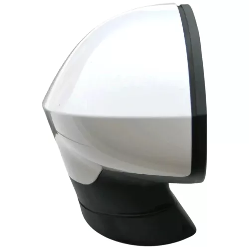 Seat Ibiza 6J elektrischer elektrisch Spiegel Außenspiegel links weiß LB9A (201541)