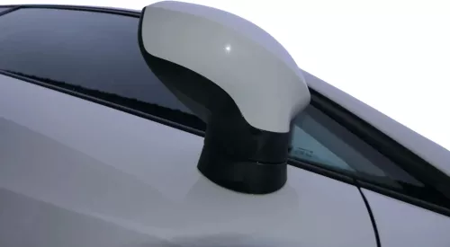 Seat Ibiza 6J elektrischer elektrisch Spiegel Außenspiegel rechts weiß LB9A (201542)