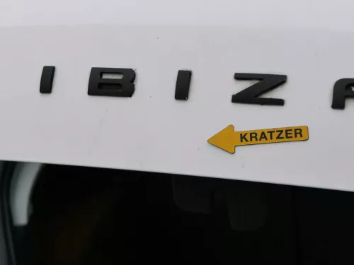 Seat Ibiza 6J Heckklappe Klappe hinten 2/3-Türer weiß LB9A mit Scheibe (201546)