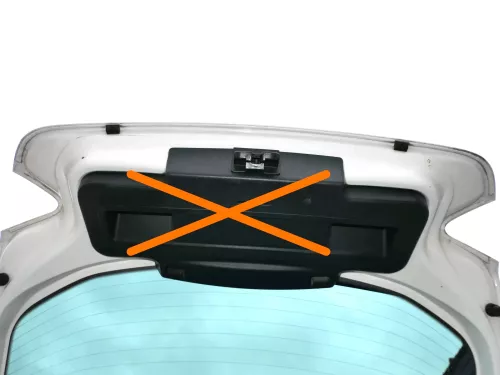 Seat Ibiza 6J Heckklappe Klappe hinten 2/3-Türer weiß LB9A mit Scheibe (201546)