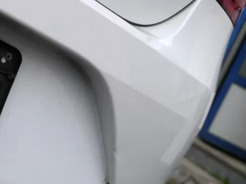 Seat Ibiza 6J Stoßstange Heckstoßstange hinten weiß LB9A 2/3-Türer Spoiler (201548)