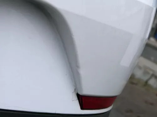 Seat Ibiza 6J Stoßstange Heckstoßstange hinten weiß LB9A 2/3-Türer Spoiler (201548)