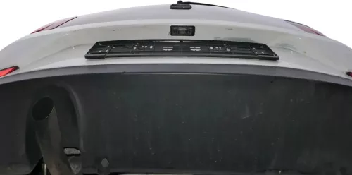 Seat Ibiza 6J Stoßstange Heckstoßstange hinten weiß LB9A 2/3-Türer Spoiler (201548)