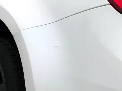 Seat Ibiza 6J Stoßstange Heckstoßstange hinten weiß LB9A 2/3-Türer Spoiler (201548)