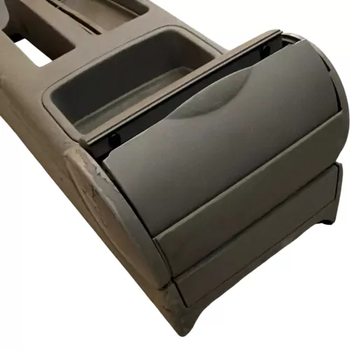 VW Golf 4 Bora Mitteltunnel Aschenbecher hinten Verkleidung grau (201578)