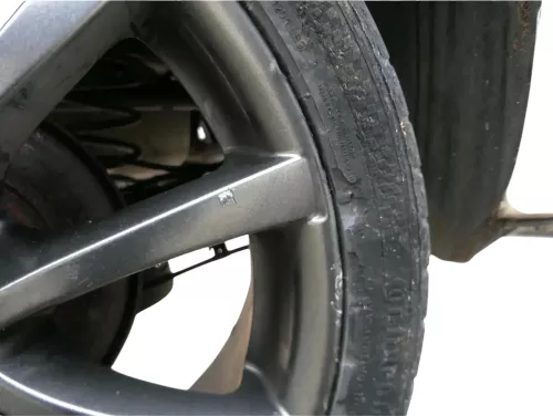 1x Felge Alufelge Golf 4 Polo Borbet 7J x 17 Zoll H2 K1 LV5 70737 KBA 47117 -HR (201596)