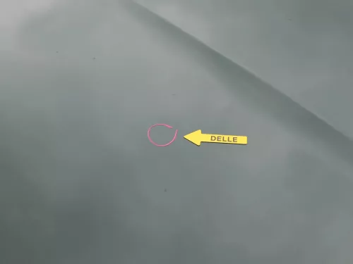 Skoda Fabia 6Y Motorhaube Klappe vorne grün LF8C vorn  (OHNEgrill!)