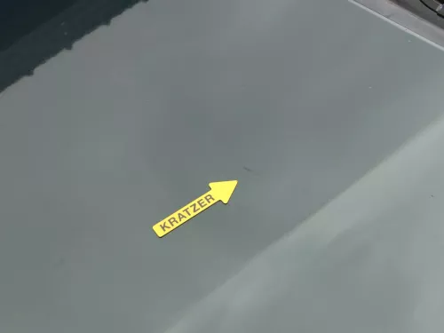 Skoda Fabia 6Y Motorhaube Klappe vorne grün LF8C vorn  (OHNEgrill!) (201599)