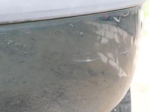 Skoda Fabia 6Y Schrägheck Stoßstange hinten Heckstoßstange grün LF8C (201605)