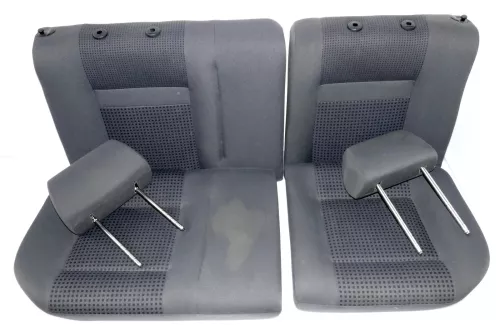 Polo 6N 6N2 Sitz Sitze hinten Rückbank Rücksitzbank getrennt teilbar mit Kopfstü (201606)