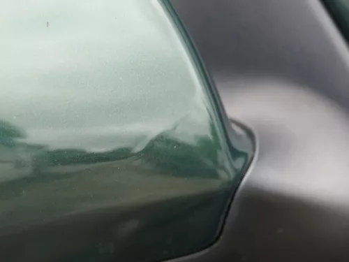 Skoda Fabia 6Y elektrisch Spiegel Außenspiegel rechts mit Glas grün LF8C (201608)