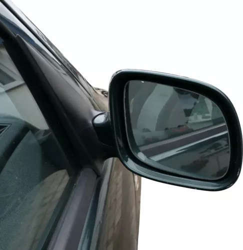 Skoda Fabia 6Y elektrisch Spiegel Außenspiegel rechts mit Glas grün LF8C (201608)