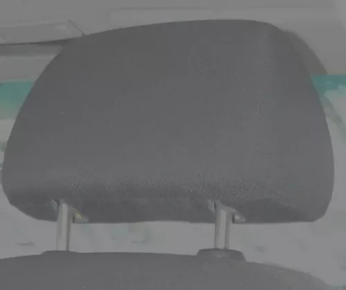 1x Fabia 6Y Kopfstütze vorne vorn rechts oder links anthrazit dunkel verstellbar (201609)