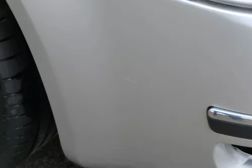 Skoda Superb 3U Stoßstange vorne Frontstoßstange silber LF7T (201640)