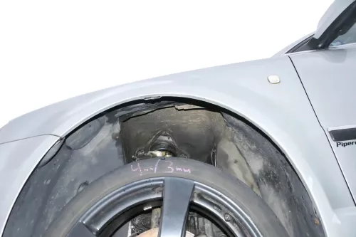 Skoda Superb 3U Kotflügel vorne links silber LF7T (201641)