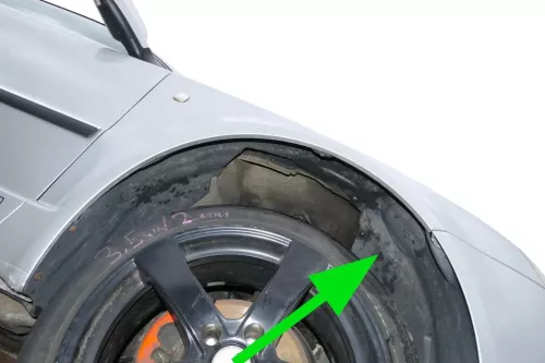 Skoda Superb 3U Radhausschale Dämpfung Radhaus vorne rechts 3U0809958 (201643)