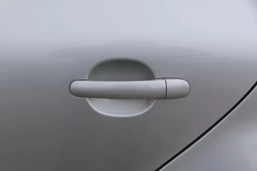 Skoda Superb 3U Limousine Tür hinten links silber LF7T - ohne Anbauteile (201647)