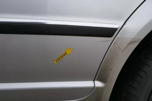 Skoda Superb 3U Limousine Tür hinten links silber LF7T - ohne Anbauteile (201647)