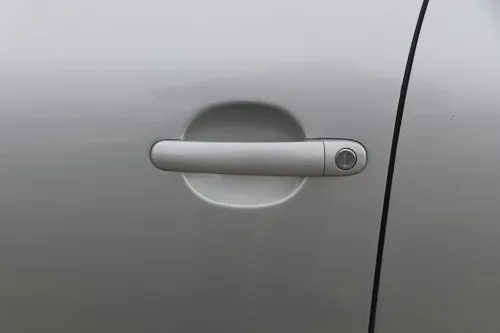 Skoda Superb 3U Fahrertür Tür vorne links silber LF7T - ohne Anbauteile (201648)