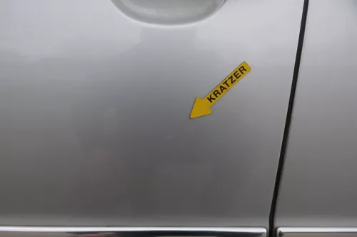 Skoda Superb 3U Fahrertür Tür vorne links silber LF7T - ohne Anbauteile (201648)