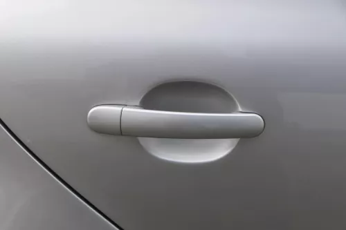 Skoda Superb 3U Limousine Tür hinten rechts silber LF7T - ohne Anbauteile (201650)