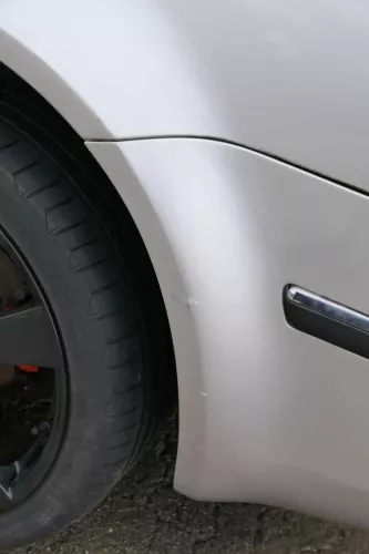 Superb 3U Limousine Stoßstange hinten Heckstoßstange silber LF7T PDC (201658)