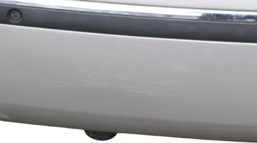 Superb 3U Limousine Stoßstange hinten Heckstoßstange silber LF7T PDC (201658)