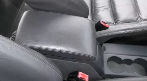 Skoda Superb 3U Mittelarmlehne Armlehne Fach Lehne Mittelkonsole komplett Leder (201683)
