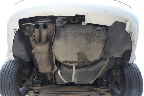 Skoda Superb 3U Auspuff Endschalldämpfer + Mittel hinten AWT 1,8T (201693)