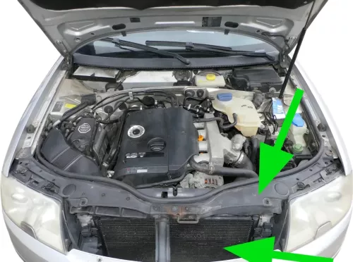 Superb 3U Schloßträger Kühler Klimaanlage Klima Kondensator 1,8 Benziner