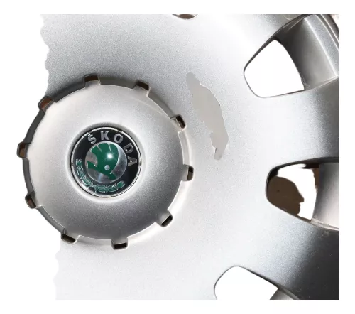 4 x Stück Original Skoda Octavia 1U Radzierkappe Radkappe 15 Zoll 1U0601147G (142441)