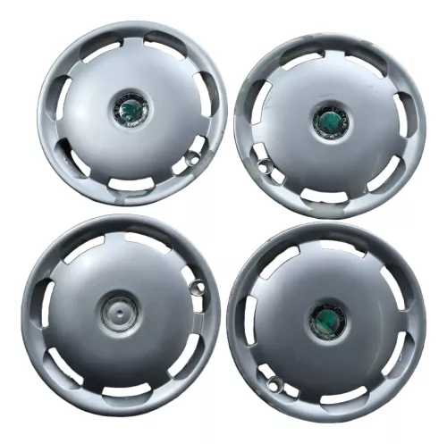 4 x Stück Original Skoda Octavia 1U Radzierkappe Radkappe 15 Zoll 1U0601147C 4 (142495)