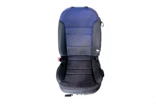A3 8L Sitz vorne links Fahrersitz 2/3-Türer vorn Airbag schwarz blau