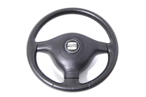 Seat Leon Toledo 1M Lenkrad 3 Speichen Leder Lederlenkrad Airba