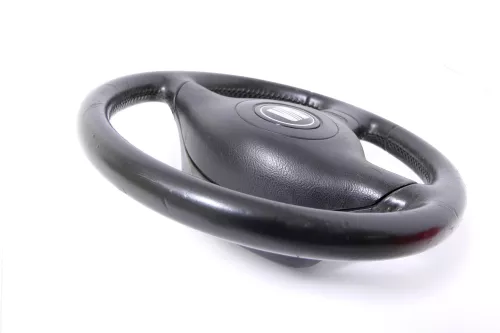 Seat Leon Toledo 1M Lenkrad 3 Speichen Leder Lederlenkrad Airba (148597)