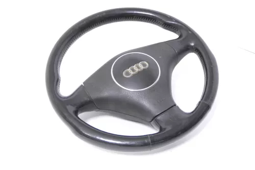 Audi A4 B5 A6 4B A2 A8 Lenkrad Sportlenkrad 3-Speichen 8Z0419091D Leder (148620)