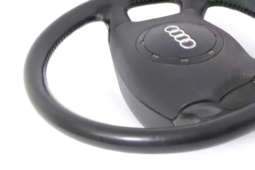 Audi A3 8L A6 4B A4 Lenkrad Lederlenkrad Leder 4-Speichen 8L0419091D (148665)