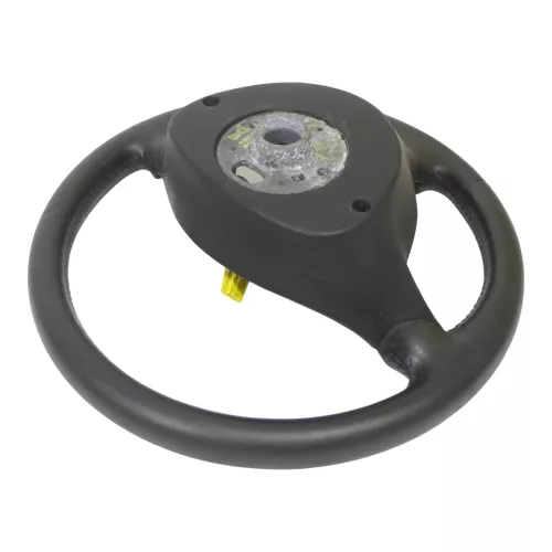 Q499 VW Golf 4 Bora Lenkrad 3 Speichen Leder Lederlenkrad 1J0419091AF Abnutzunge (165307)