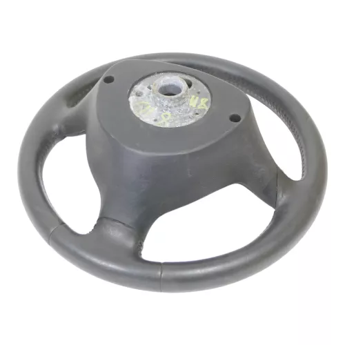 Q499 VW Golf 4 Bora Lenkrad 3 Speichen Leder Lederlenkrad 1J0419091AF Abnutzunge (165307)