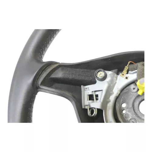 Q499 VW Golf 4 Bora Lenkrad 3 Speichen Leder Lederlenkrad 1J0419091AF Abnutzunge (165307)