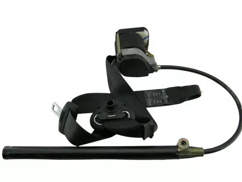 Q474 VW Golf Cabrio 1E 3+4 rechts vorne Gurt Sicherheitsgurt 1E0857706D schwarz