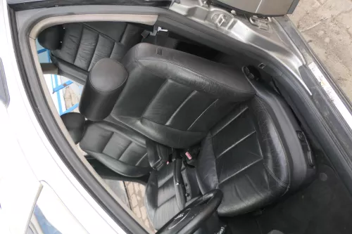 Q607 A6 4B auch Kombi Sitz vorne links Fahrersitz Ledersitz Buffalino Leder schw (167917)